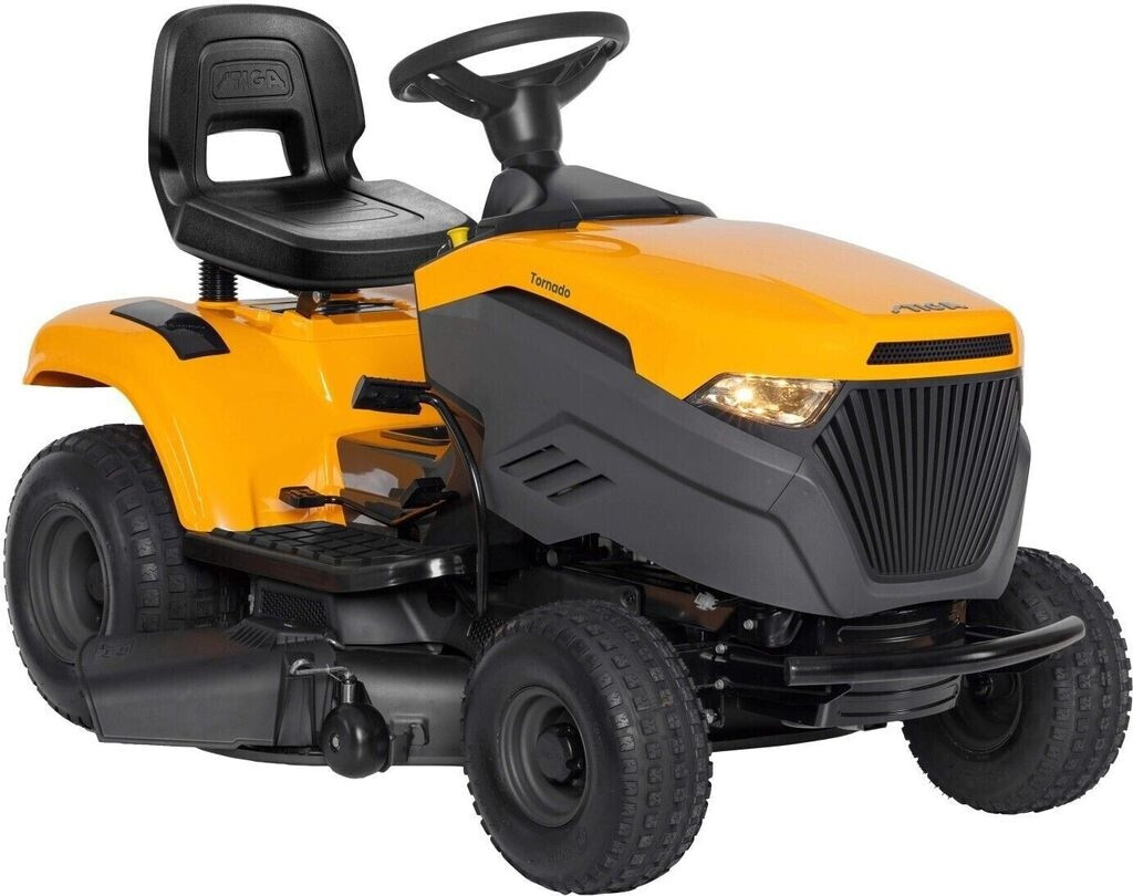 STIGA Tornado 398e Akku-Aufsitzmäher, 56 V, 98 cm – Elektrischer Antrieb OHNE AKKU