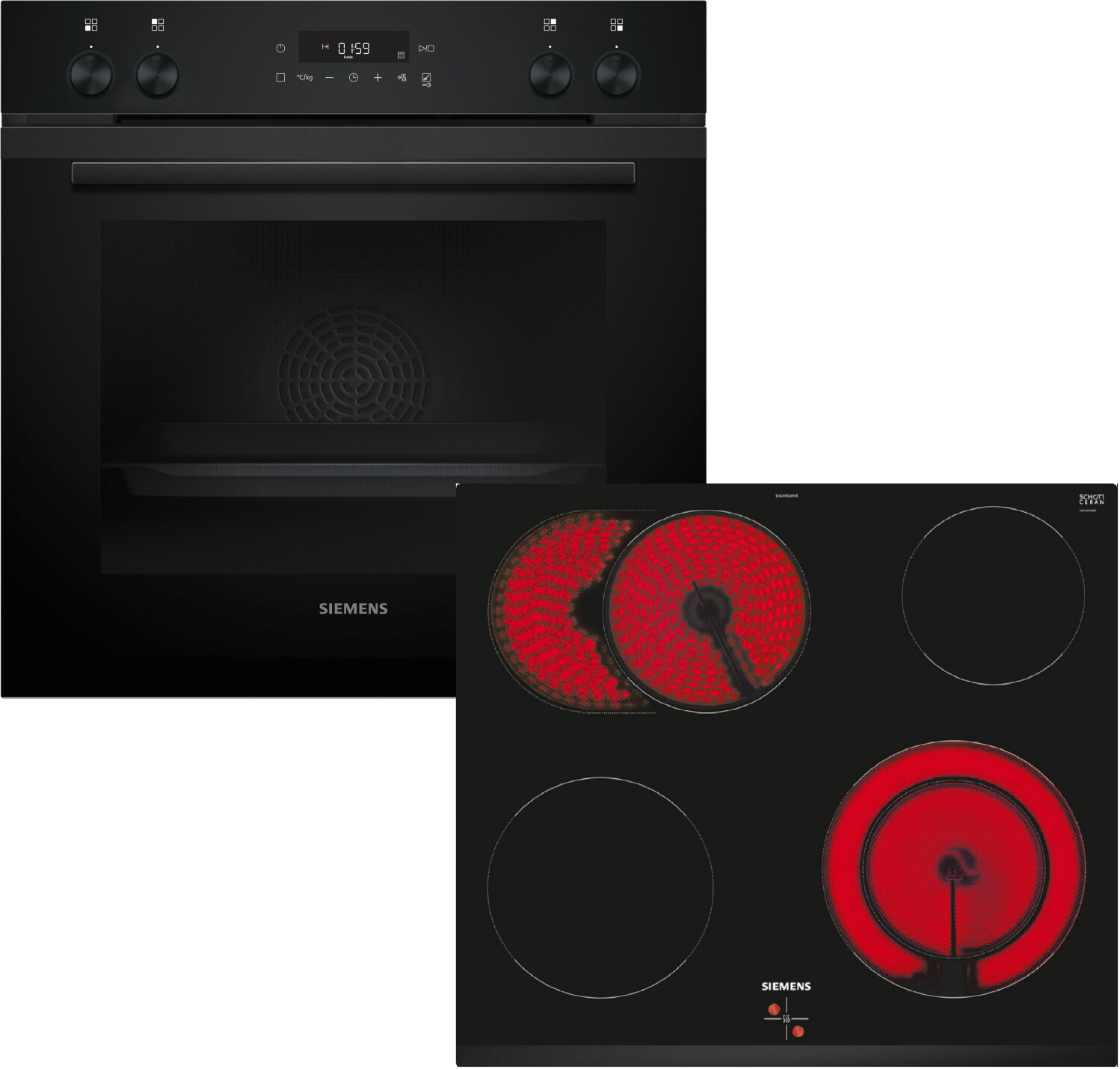  Siemens PQ211KAAB (HE271ABB0 + EA631GNA1E) Einbauherd 