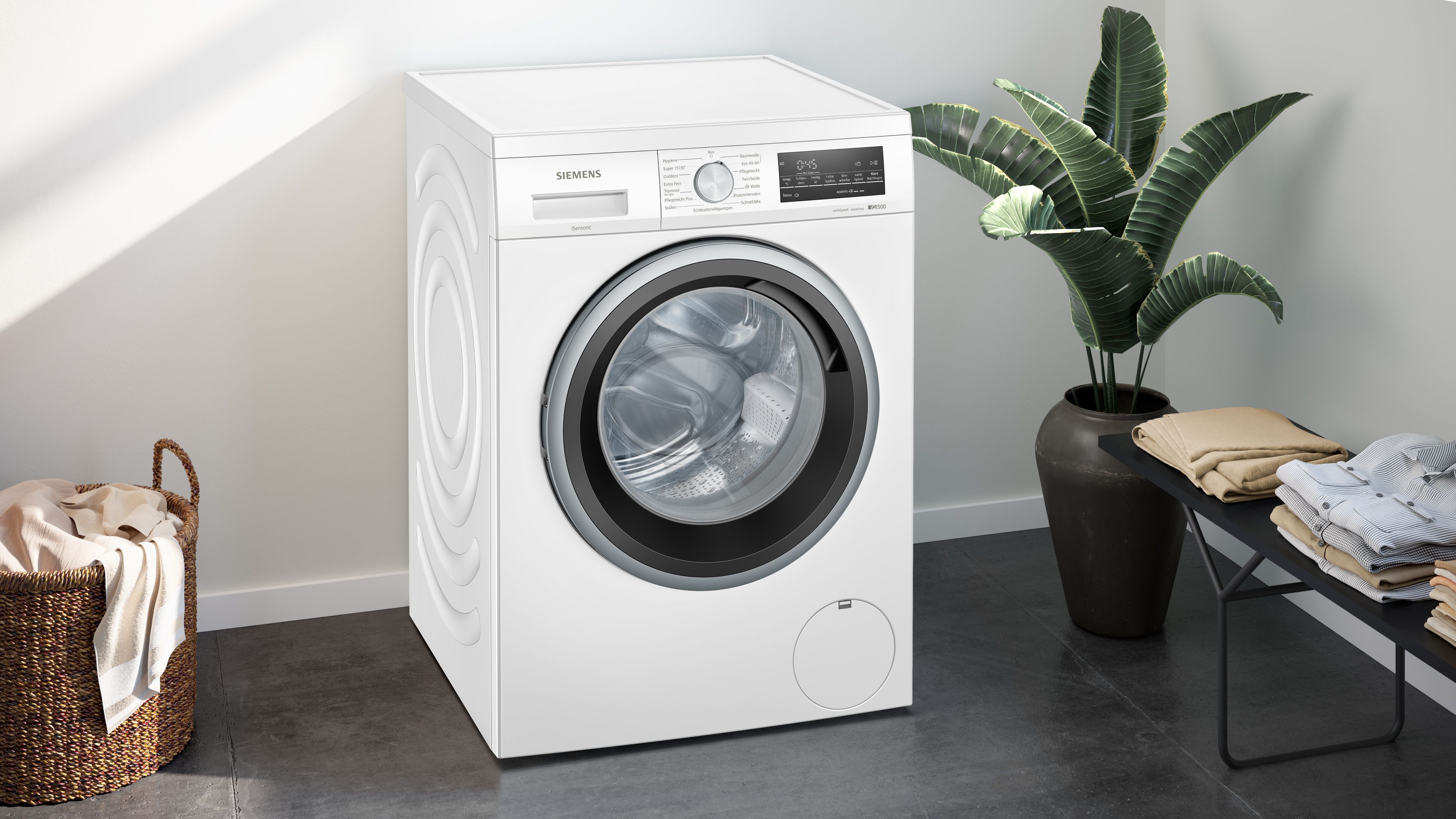 Siemens WU14UT71 Unterbau-Waschmaschine 8 kg, 1400 u/min, Antiflecken-System Siemens WU14UT71 Unterbau-Waschmaschine 8 kg, 1400 u/min, Antiflecken-System