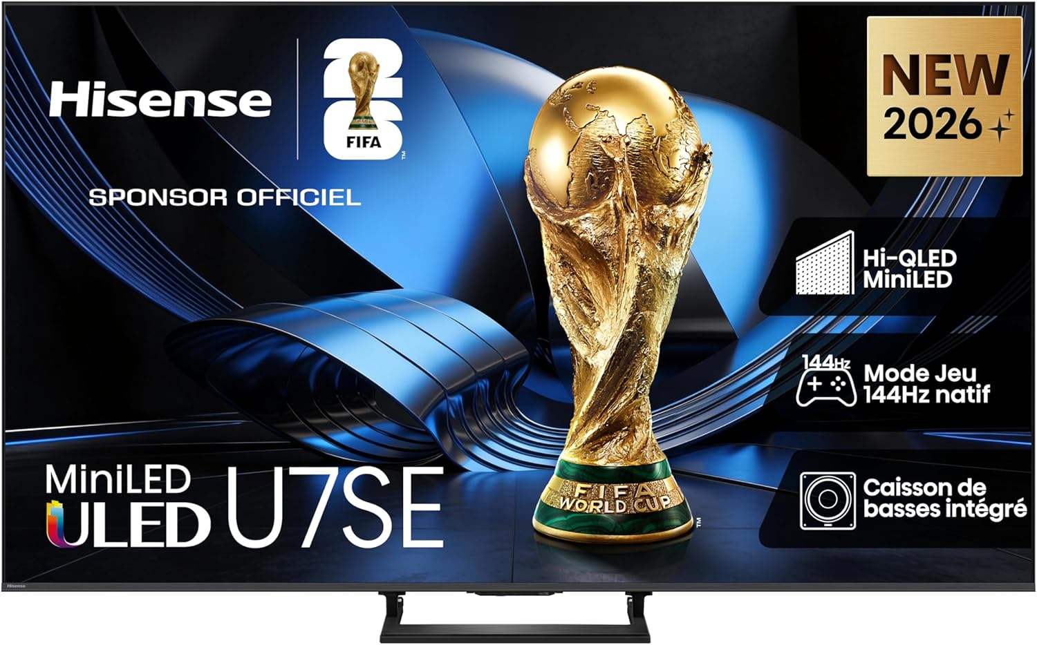 Hisense 65U7SE  Mini LED 4K 65 Zoll (164 cm), Modell 2026, QLED TV