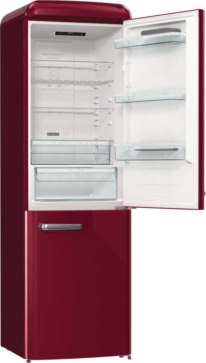 Gorenje ONRK619DR Kühl-Gefrier-Kombination Burgundy Rechts Gorenje ONRK619DR Kühl-Gefrier-Kombination Burgundy Rechts
