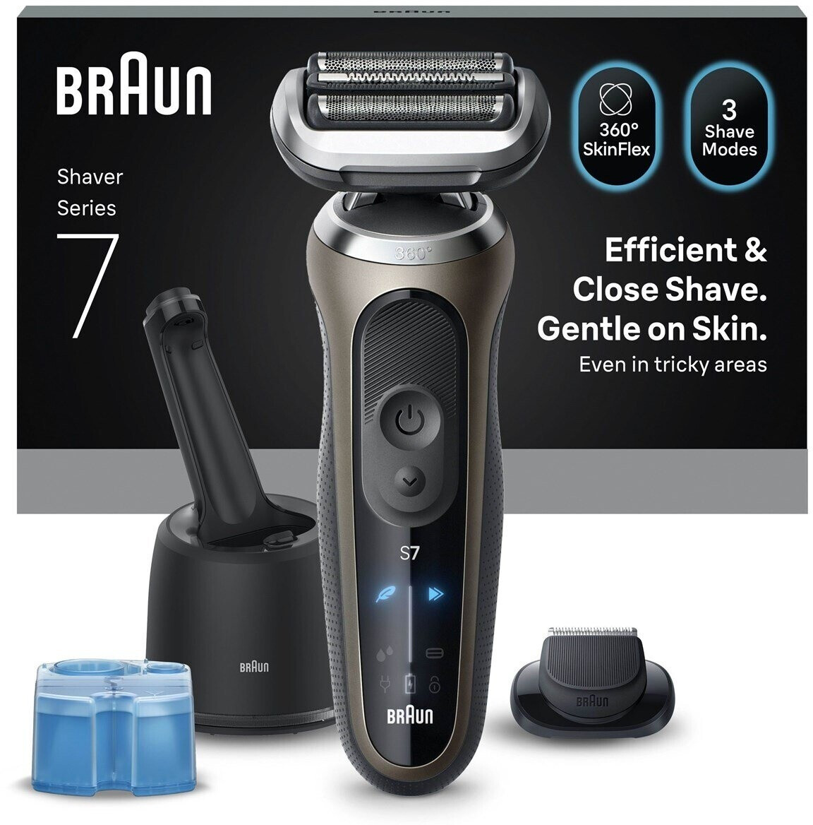 Braun 72-C7200CC Series 7 Wet&Dry inkl. Reinigungsstation