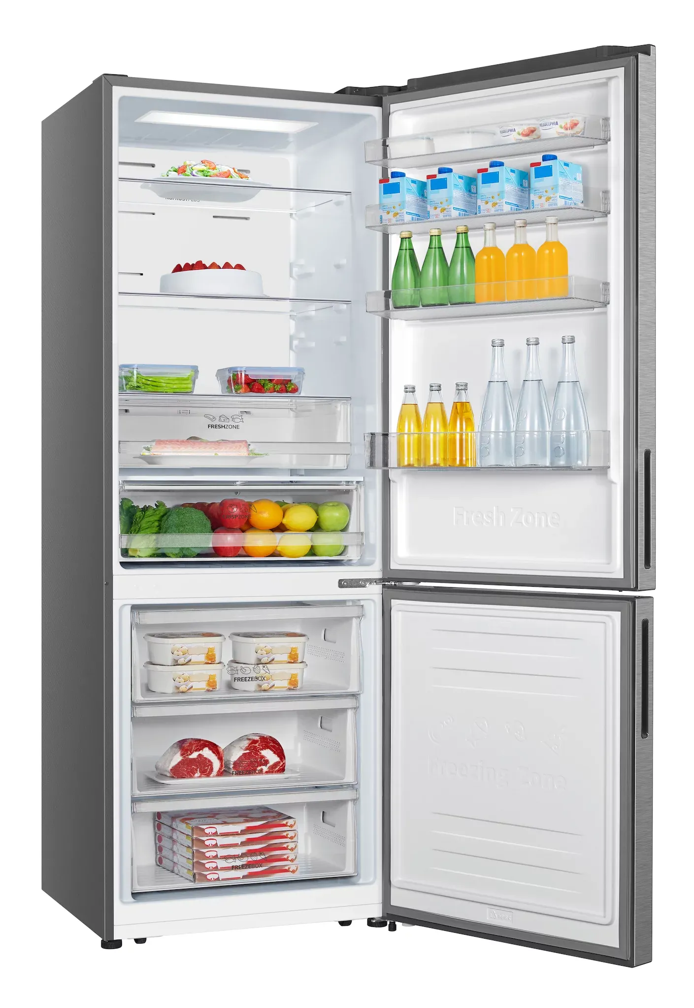 Gorenje NRK720EAXL4 Kühl-Gefrierkombination, NoFrost, 70 cm Breite