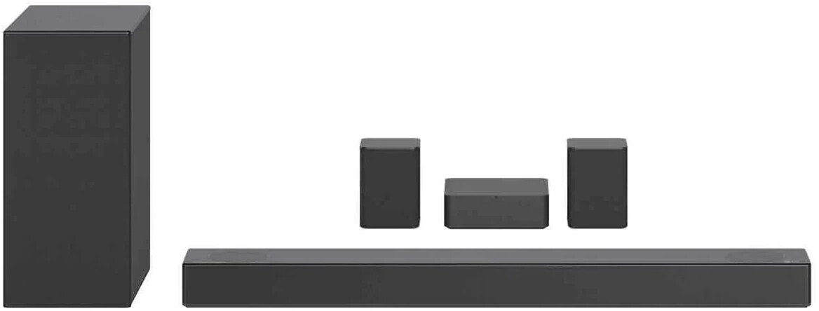 LG DS75QR Dolby Atmos Soundbar,  5.1.2  Bluetooth, WLAN, HDMI