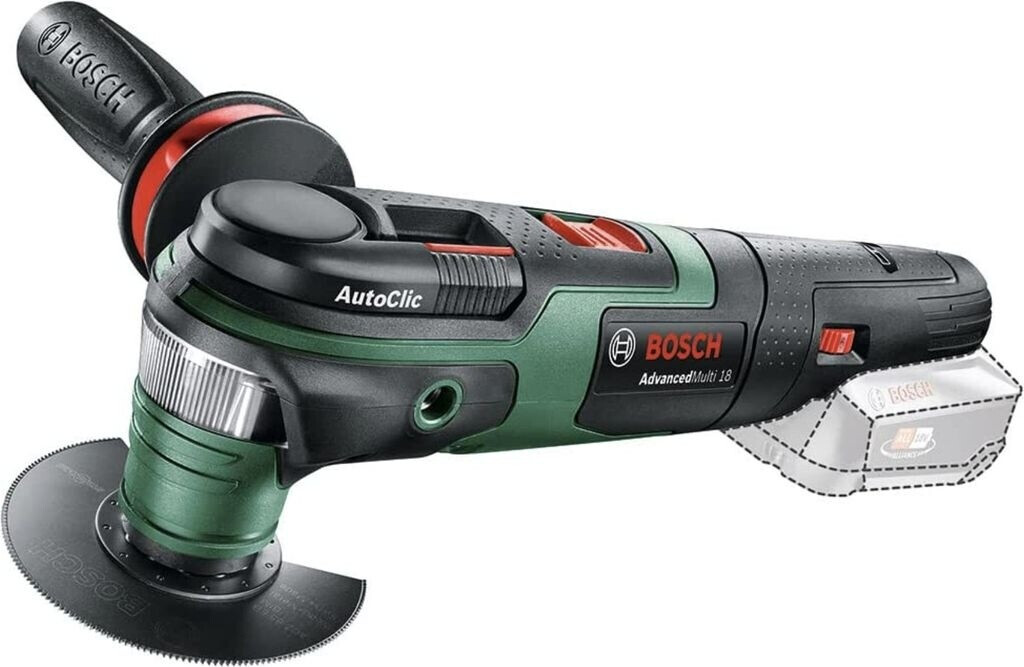 Bosch Akku Multifunktionswerkzeug AdvancedMulti 18 (ohne Akku)