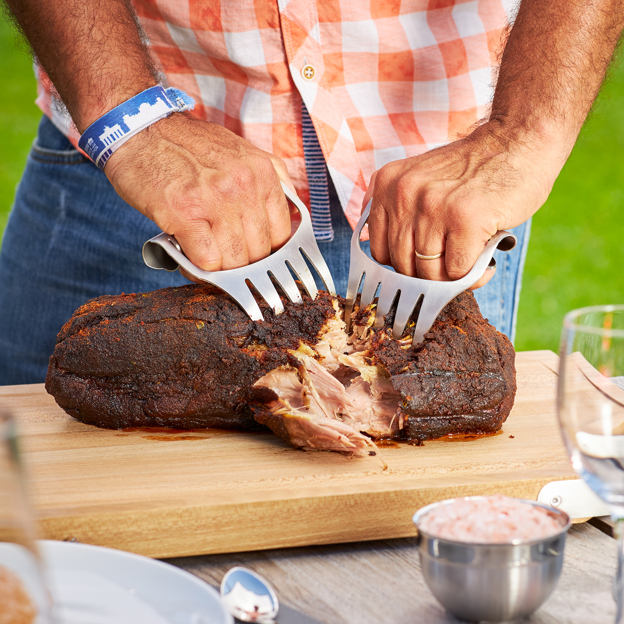 Rösle Pulled-Pork-Gabeln Edelstahl