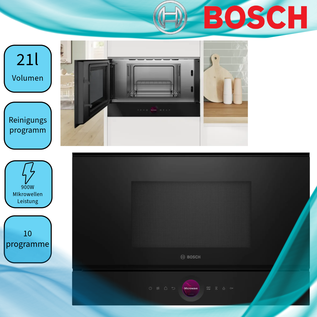 Bosch BEL7321B1 Serie 8 Einabu-Mikrowelle Bosch BEL7321B1 Serie 8 Einabu-Mikrowelle