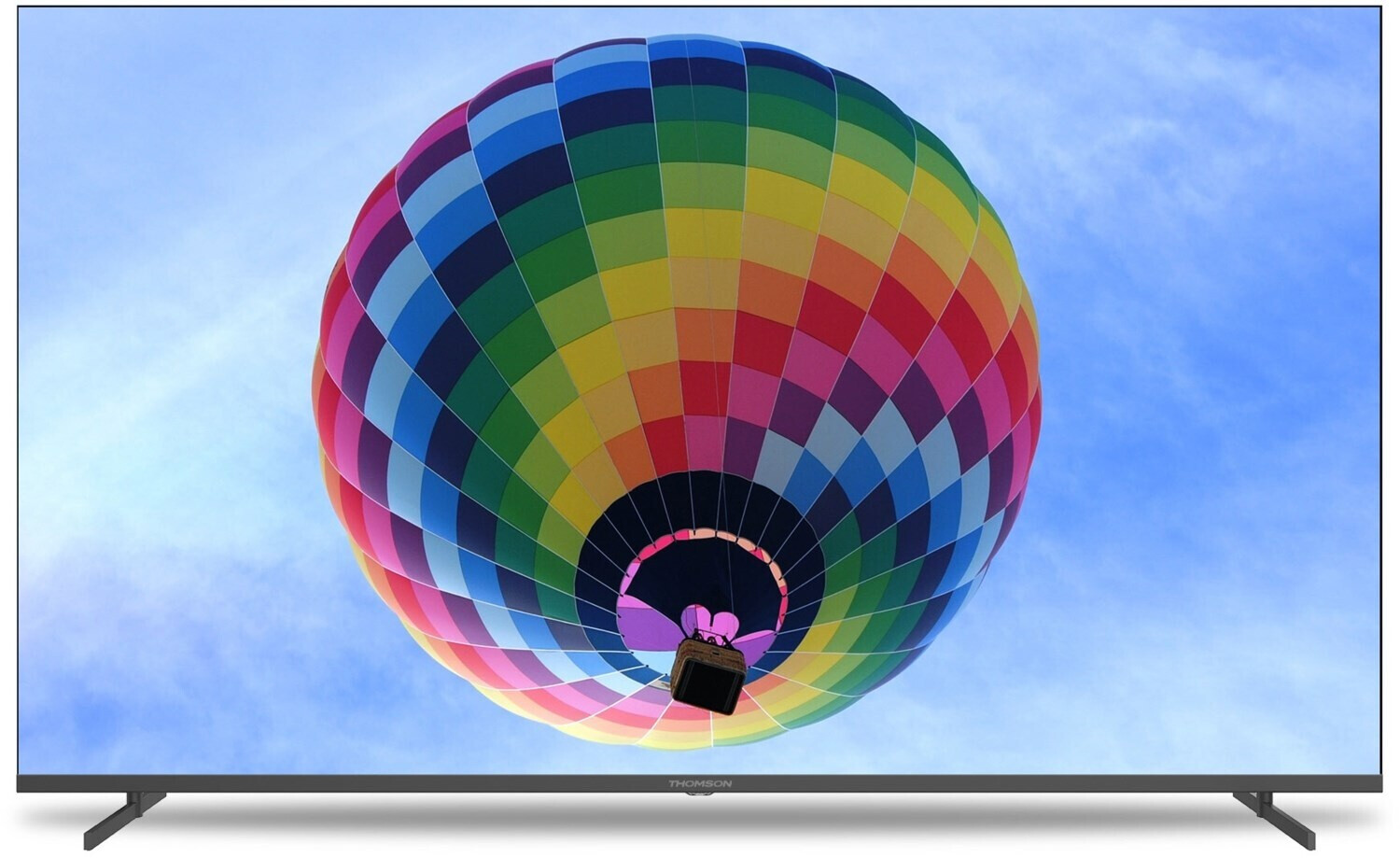 Thomson 65QG4S14 65 Zoll (164cm) QLED Google Smart TV, Wi-Fi, Dolby Audio