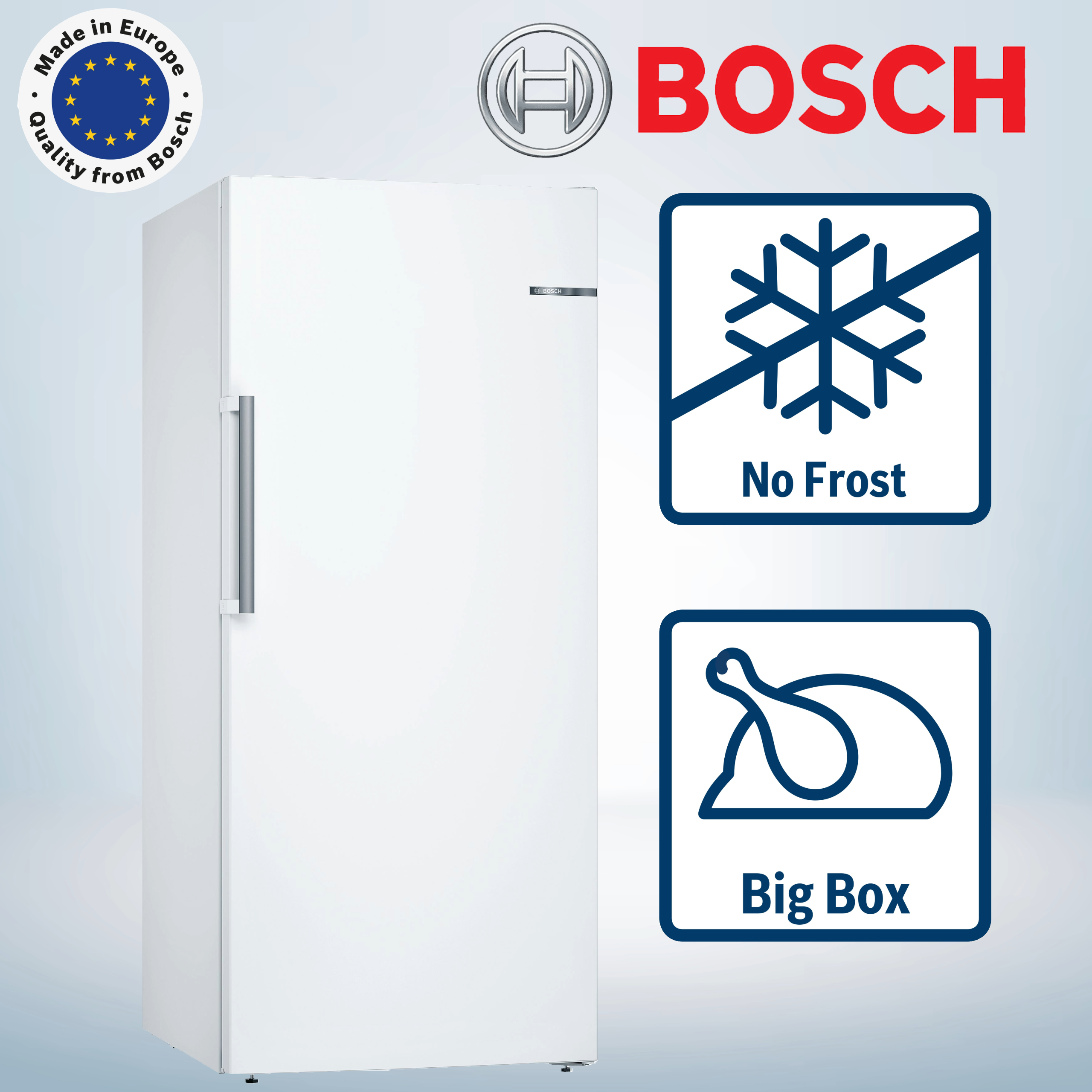 Bosch GSN51AWCV  Gefrierschrank freistehend  290 Liter