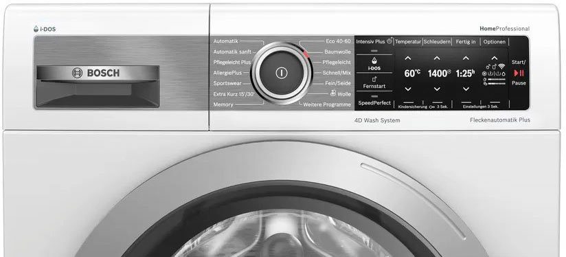 Bosch WAV28E43 Waschmaschine  Frontlader  9 kg  1.400 U/Min  WLAN (Wi-Fi)