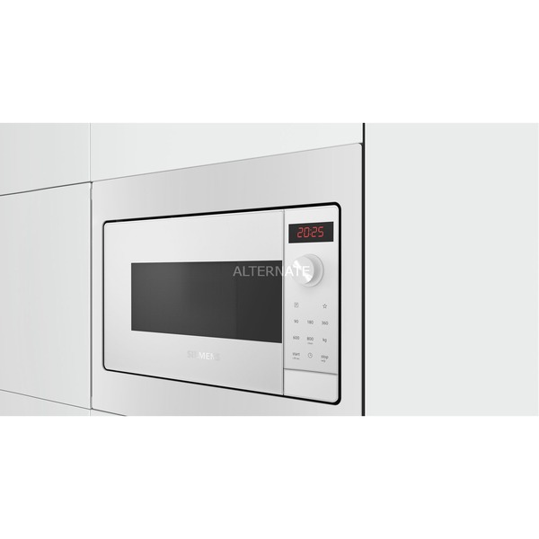 Siemens BF523LMW3 iQ300 Einbau-Mikrowelle 50 x 38 cm Weiß