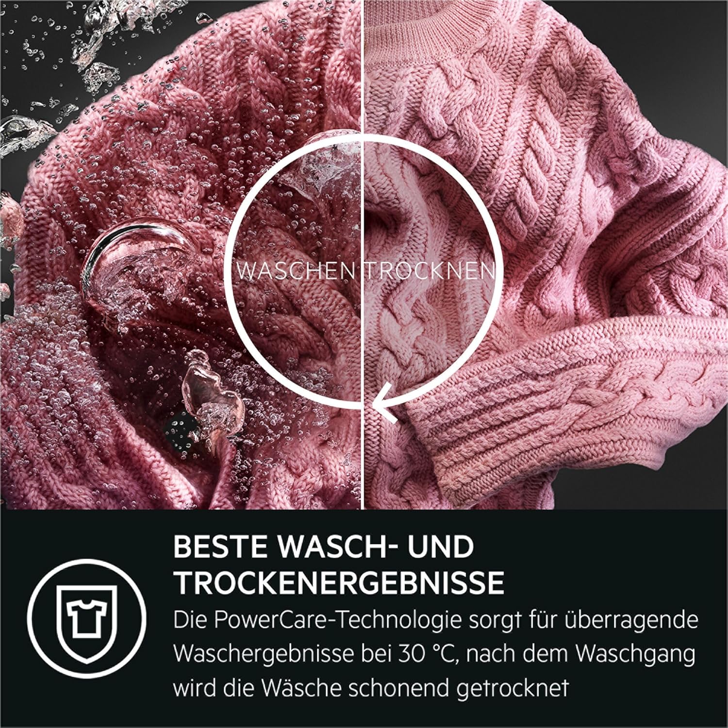 AEG LWR8E80610 Waschtrockner Serie 8000 PowerCare / 11.0 kg Waschen / 7.0 kg Trocknen