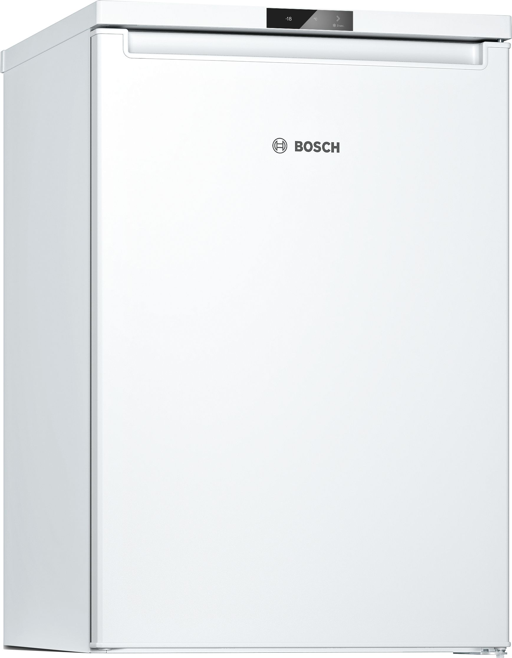 Bosch Serie 2 GTV15NWEB Tischgefrierschrank – 83 l, SuperGefrieren, 3 Gefrierschubladen, 85 x 56 cm, Weiß