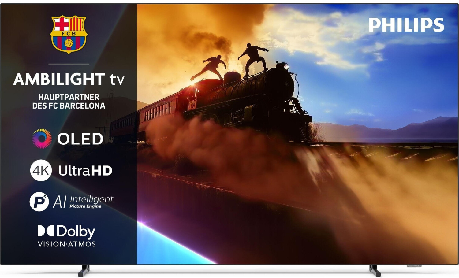 Philips 65OLED760 Ambilight 4K OLED Smart TV - 65 Zoll Display mit P5 AI Perfect Picture
