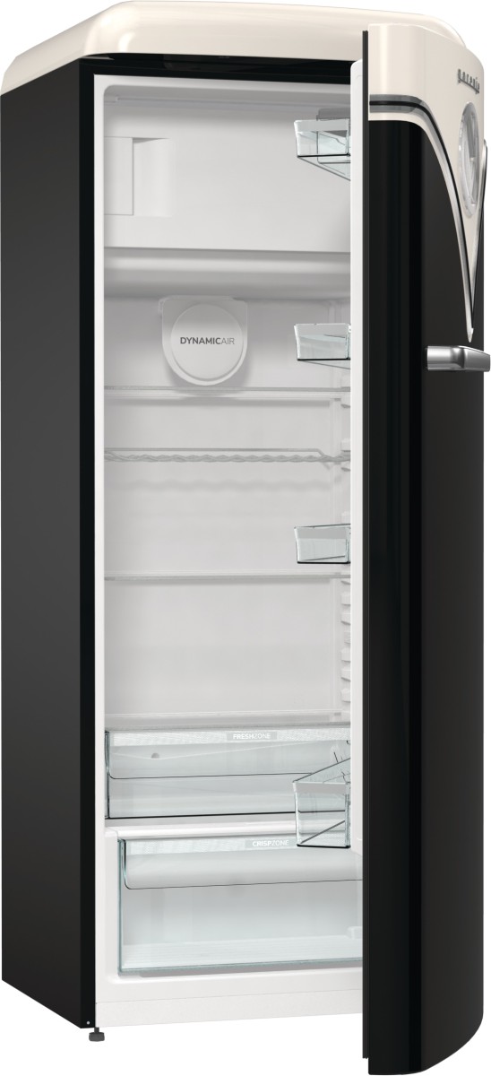 Gorenje OBRB615DBK VW Bulli Retro Edition schwarz Standkühlschrank Gorenje OBRB615DBK VW Bulli Retro Edition schwarz Standkühlschrank