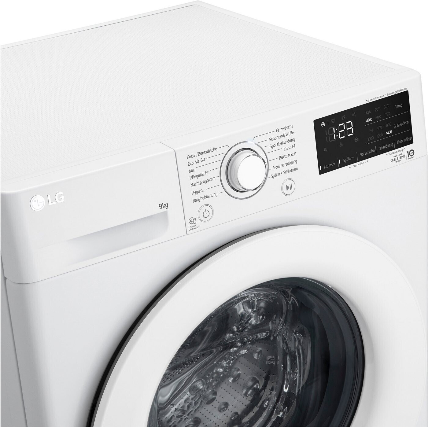 LG  F4NV3193  Frontlader Waschmaschine, 9 kg  1.400 U/Min