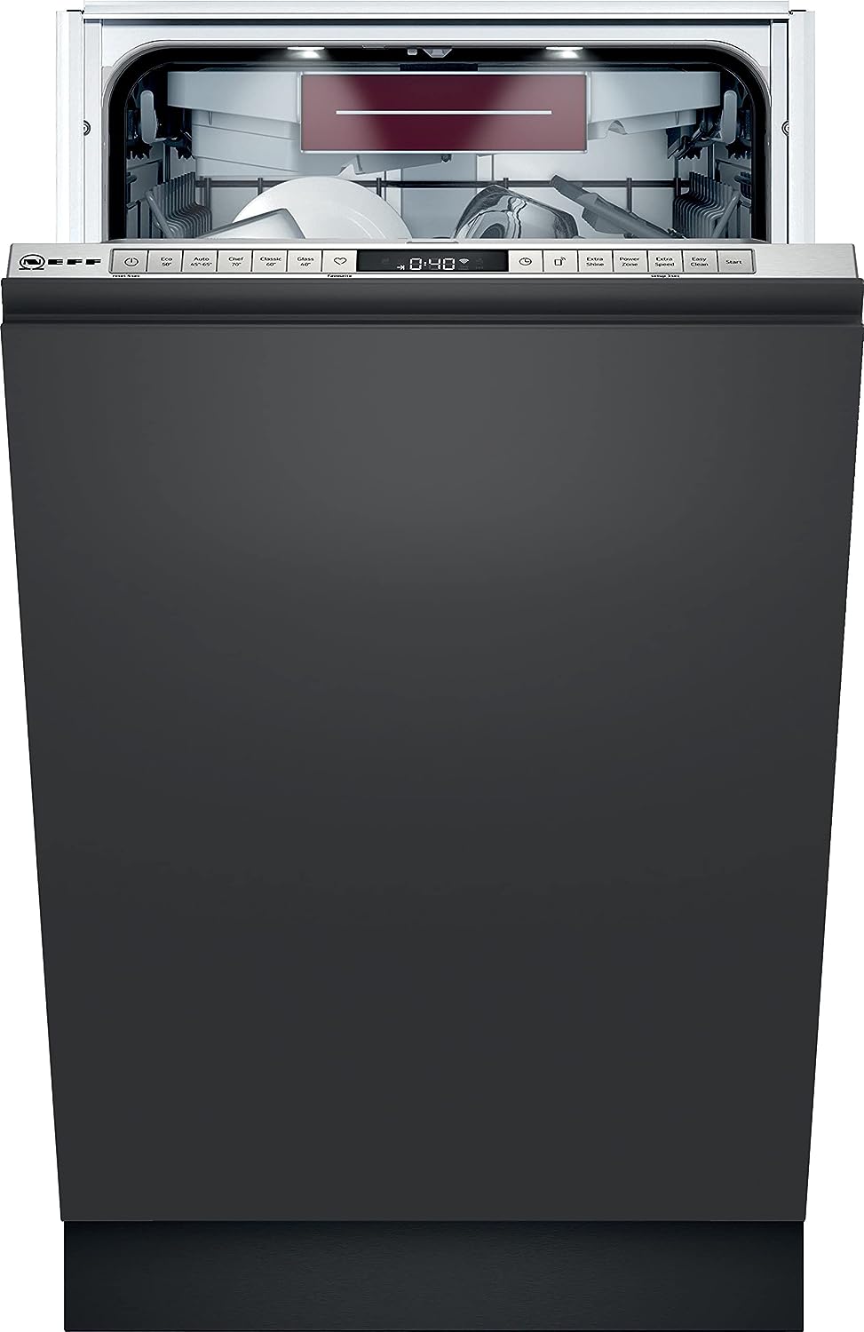 Neff S857YMX03E  Einbaugeschirrspüler  vollintegrierbar  Anzahl Maßgedecke 10