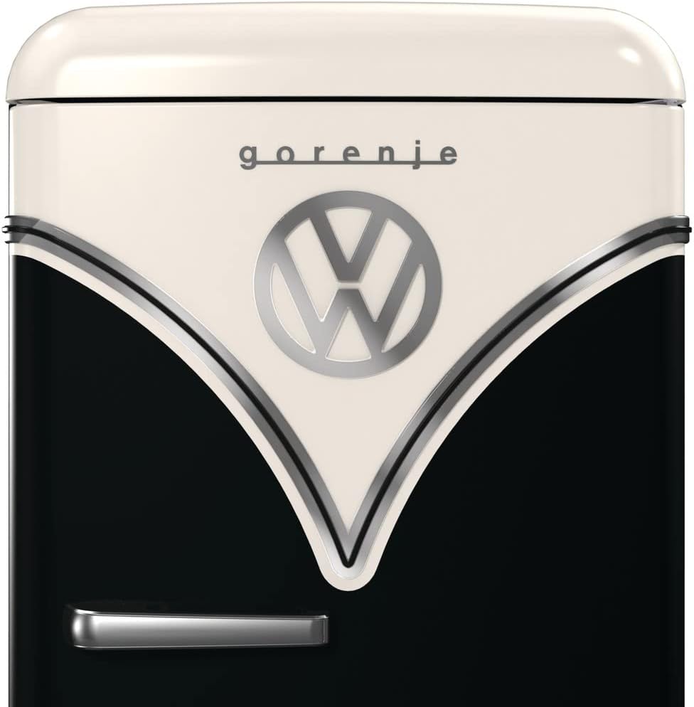 Gorenje OBRB615DBK VW Bulli Retro Edition schwarz Standkühlschrank Gorenje OBRB615DBK VW Bulli Retro Edition schwarz Standkühlschrank