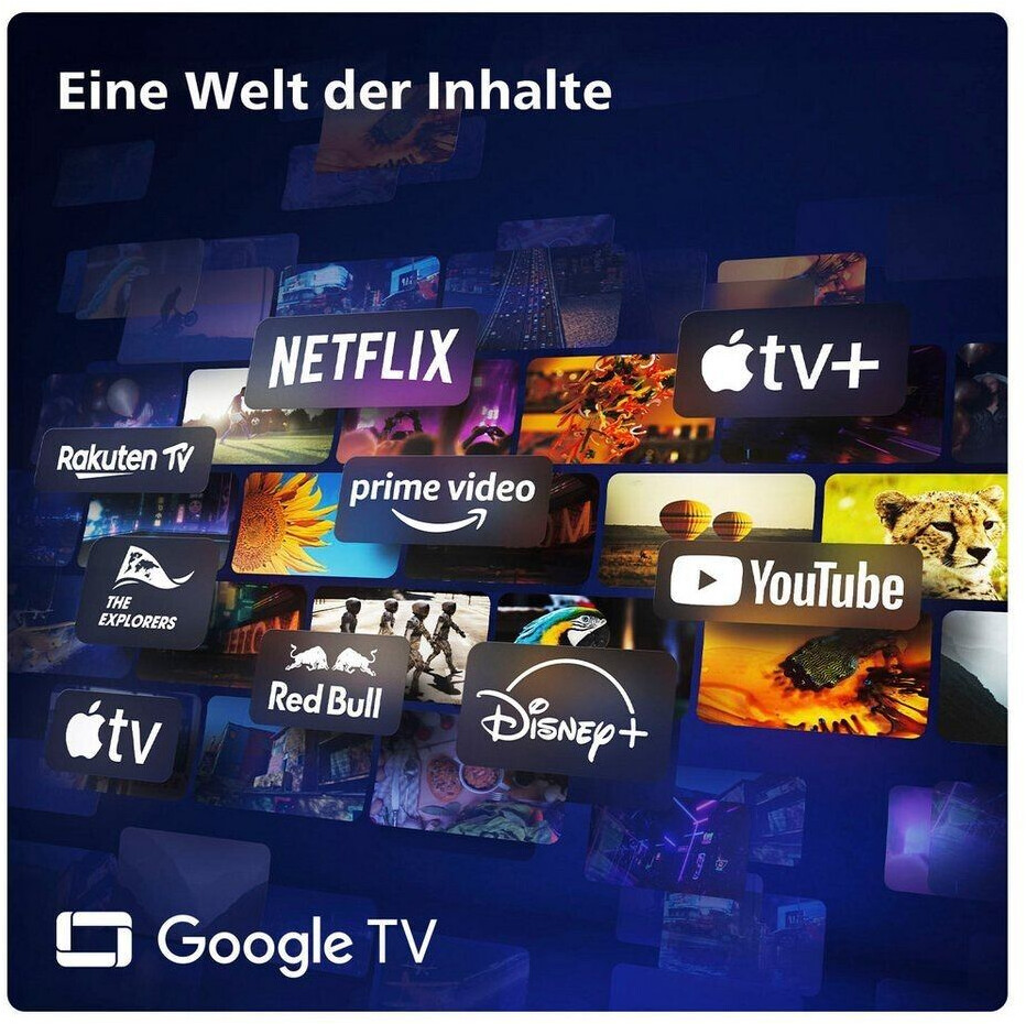 Philips Ausstellungsstück 42OLED809 Ambilight 4K OLED Smart TV - 42-Zoll Display mit P5 AI Perfect Picture