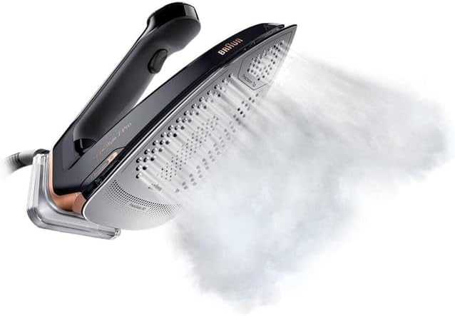 Braun SI7286BK CareStyle 7 Pro  Dampfbügelstation  Tropfstop  Dampfstoß 650 g/min 