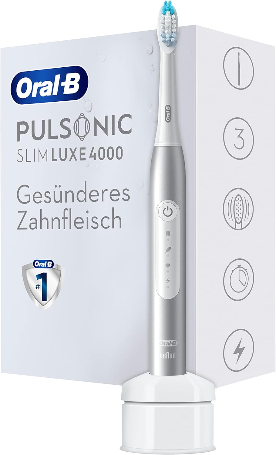 Oral-B Pulsonic Slim Luxe 4000 platin