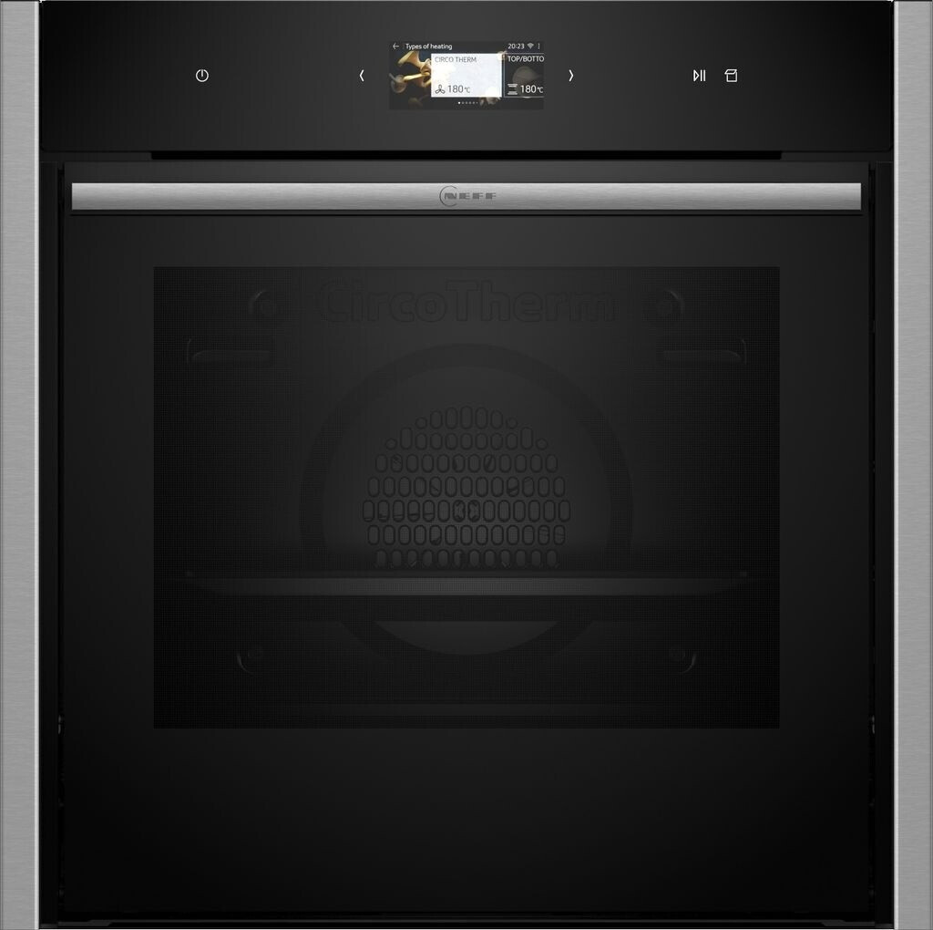 Neff B64VS71N0 Einbau-Backofen, Made in Germany, Integrierbarer Backofen 60 x 60cm, Slide&Hide