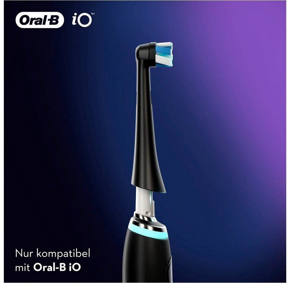 Oral-B iO Ultimative Reinigung Aufsteckbürsten schwarz (2 Stk.)