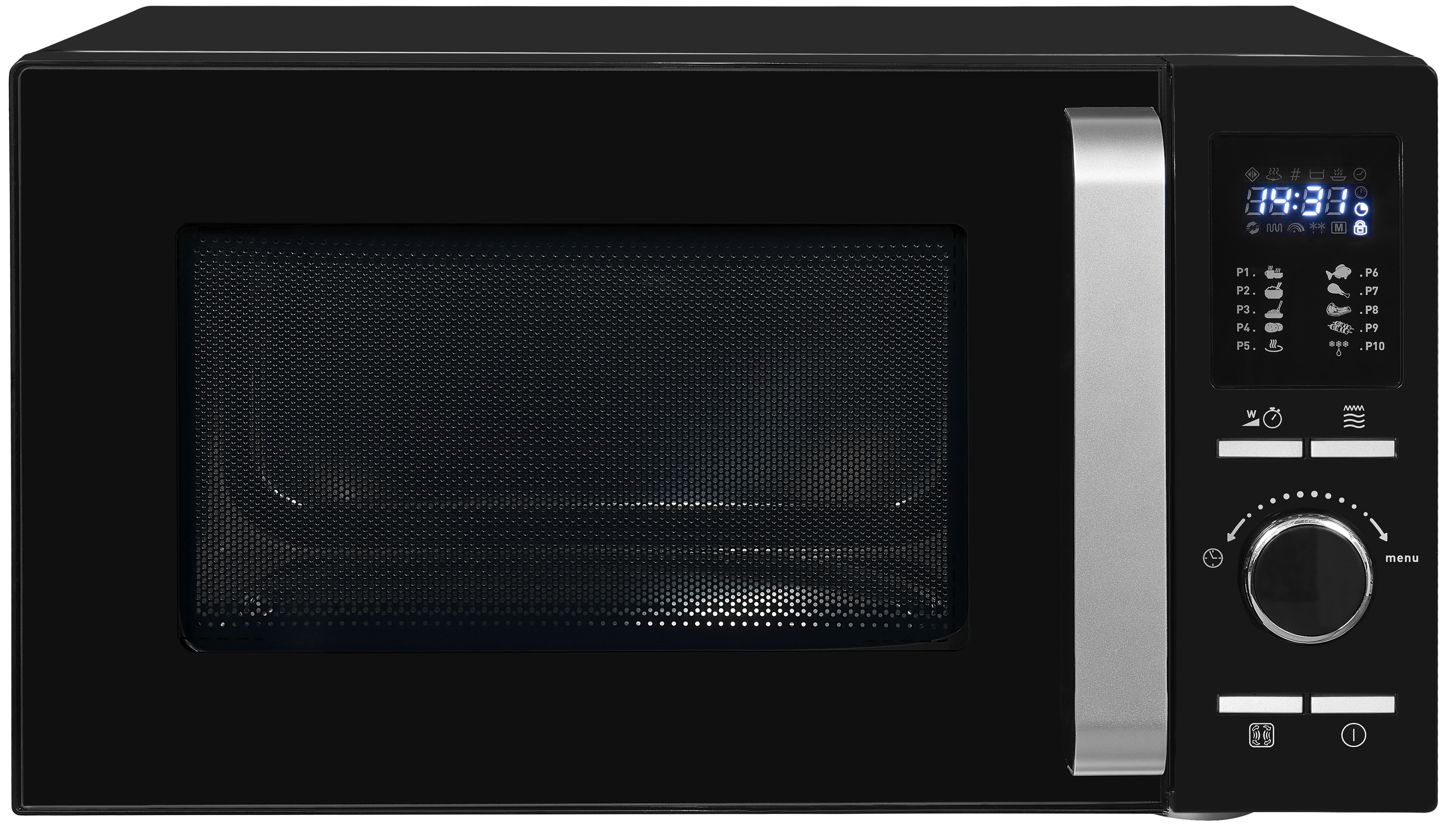 Exquisit MW 8925-7 Hsw Kombi-Mikrowelle mit Grill, 25L, 900W, Schwarz Exquisit MW 8925-7 Hsw Kombi-Mikrowelle mit Grill, 25L, 900W, Schwarz
