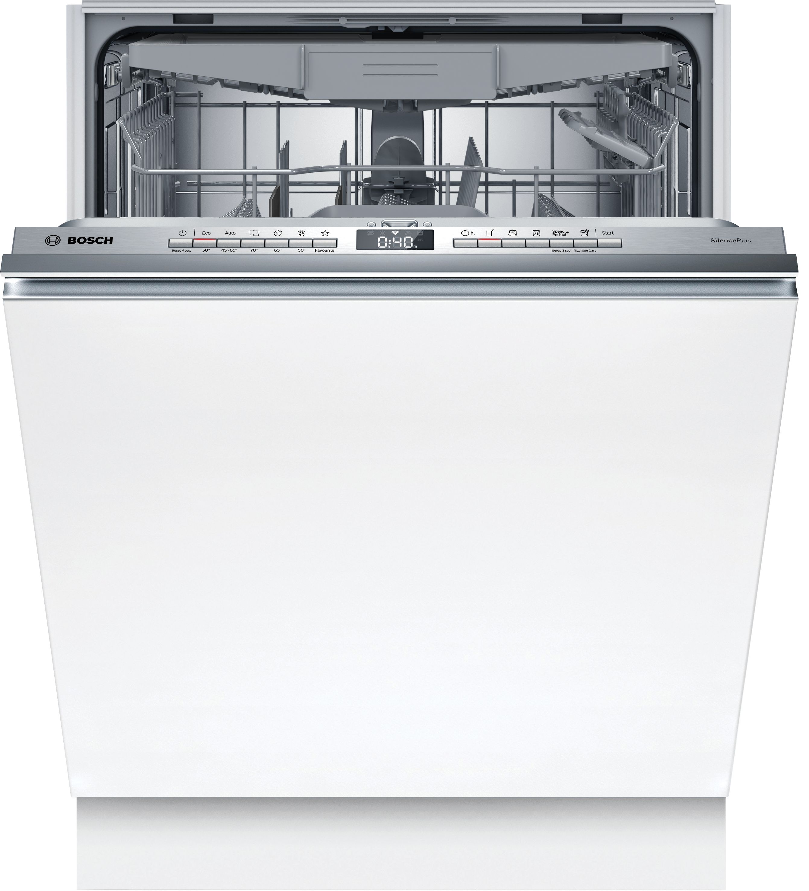 Bosch SBV4EVX08E Serie 4, Smarter XXL-Geschirrspüler Vollintegriert 60 cm