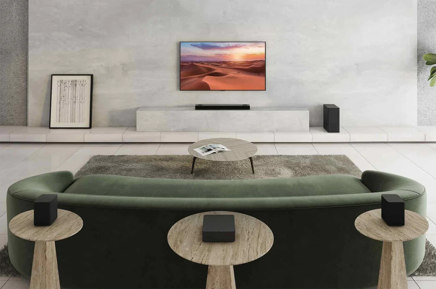 LG Ausstellungsstück DS75QR Dolby Atmos Soundbar,  5.1.2  Bluetooth, WLAN, HDMI