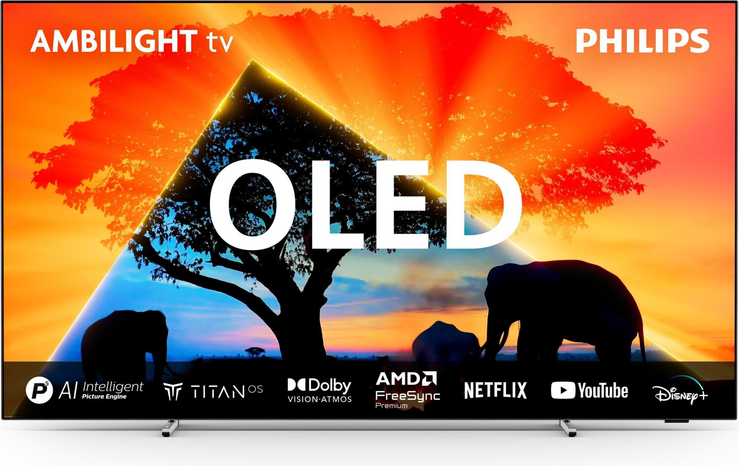 Philips Ausstellungsstück 65OLED759 Ambilight 65OLED759 4K OLED Smart TV - 65-Zoll Display