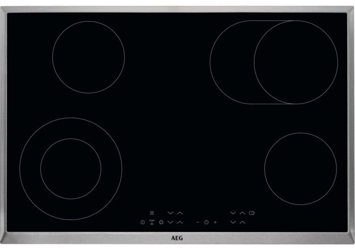 AEG B-Ware mit Schaden HK834060XB Ausstellungsstück autarkes Ceranfeld 80cm