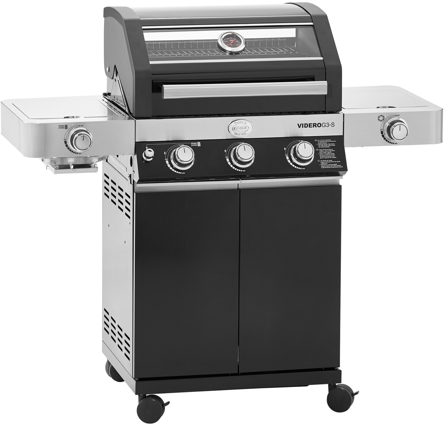 Rösle Videro G3-S Vario+ schwarz 50mbar Modell 2021