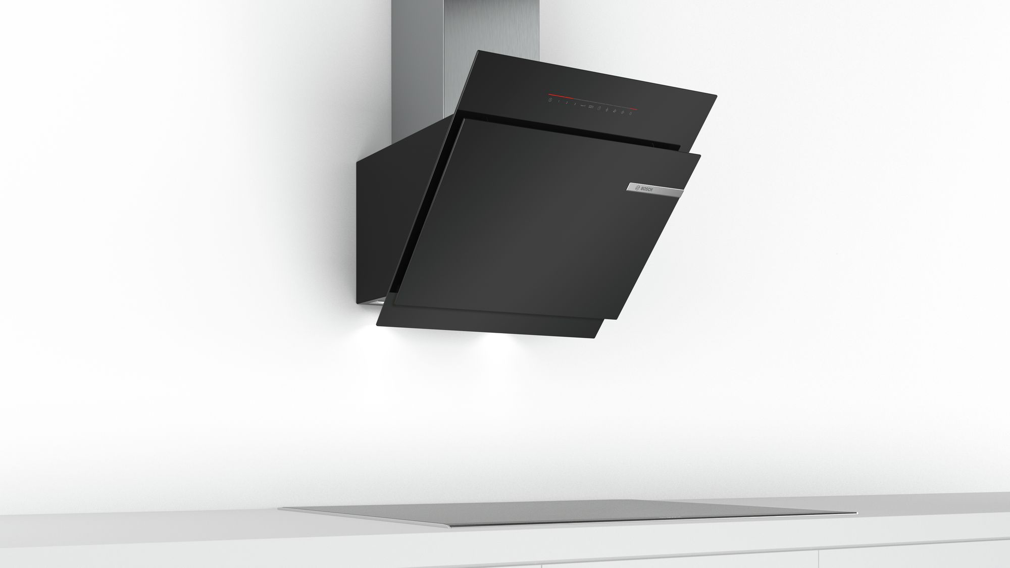 Bosch DWK67JQ60 Serie 6 Wandesse 60 cm Klarglas schwarz bedruckt