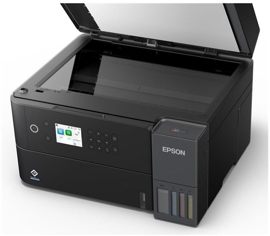Epson EcoTank ET-3950 schwarz 4-Multifunktionsdrucker mit Wi-Fi & AirPrint Tintentank 60 Euro CASHBACK