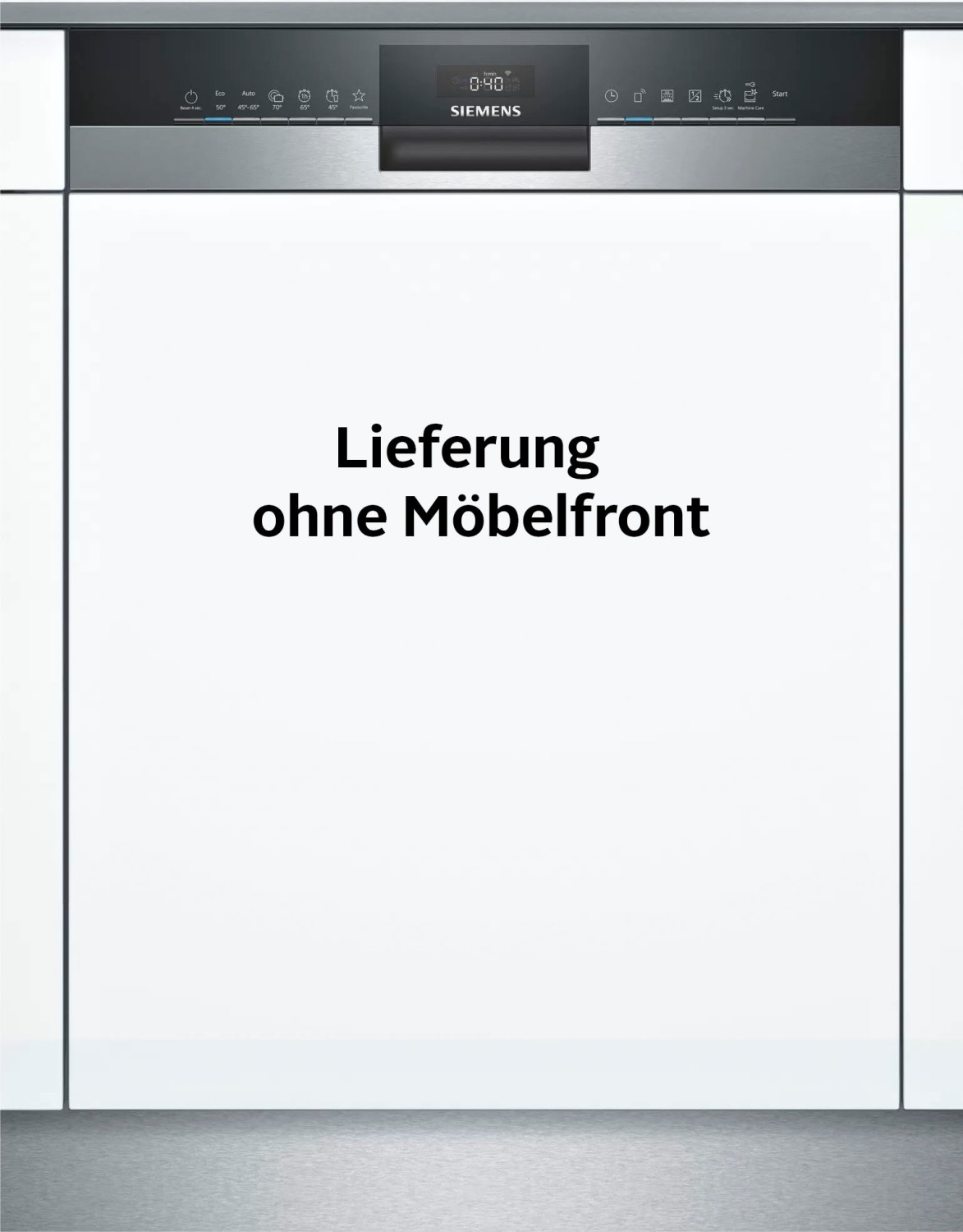 Siemens SX53HS60CE  Einbaugeschirrspüler  teilintegrierbar  Anzahl Maßgedecke 14 