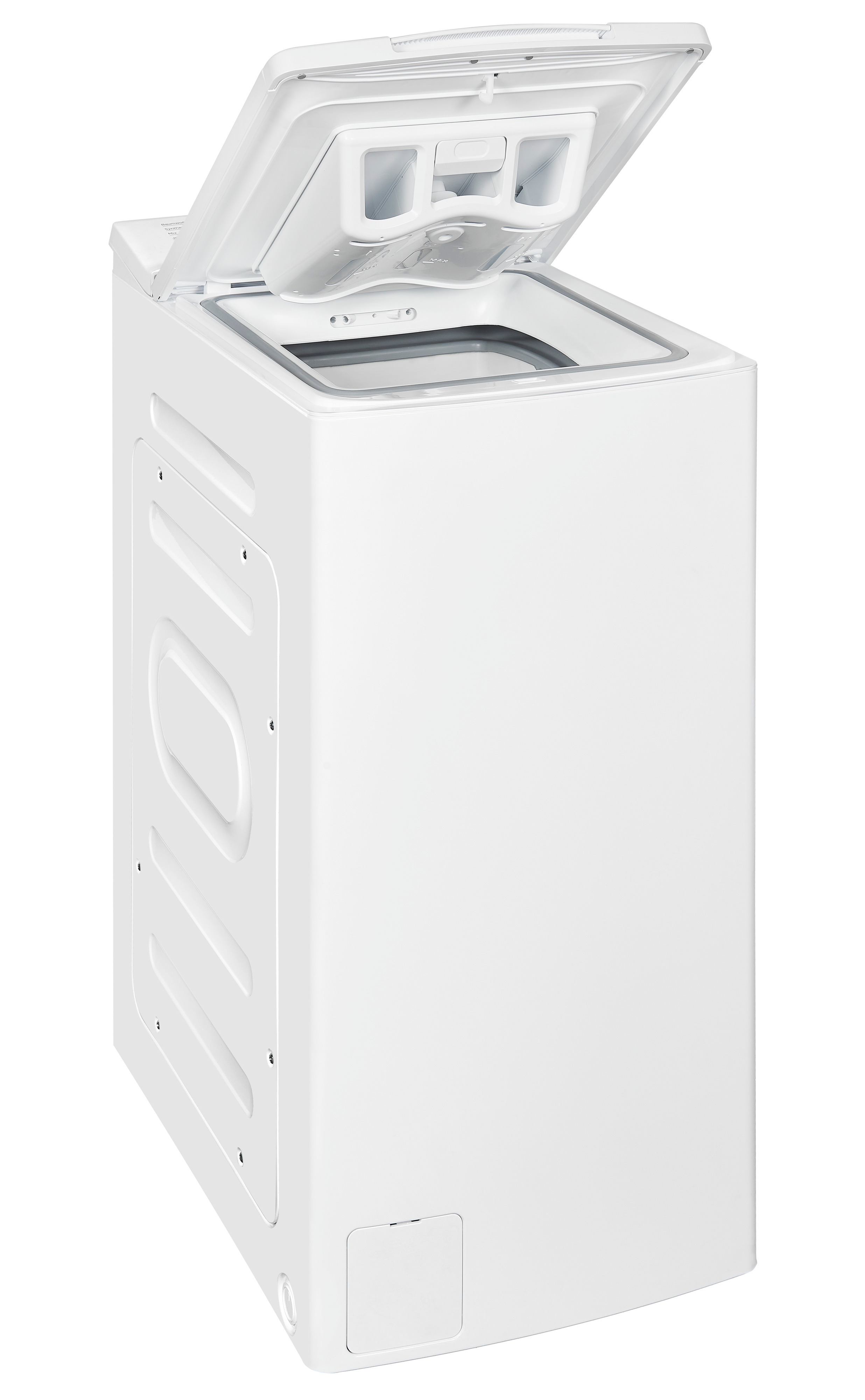 Exquisit LTO1207-030A Toplader Waschmaschine, 7,5 kg, A Energieeffizienz, 1200 U/Min, Weiß