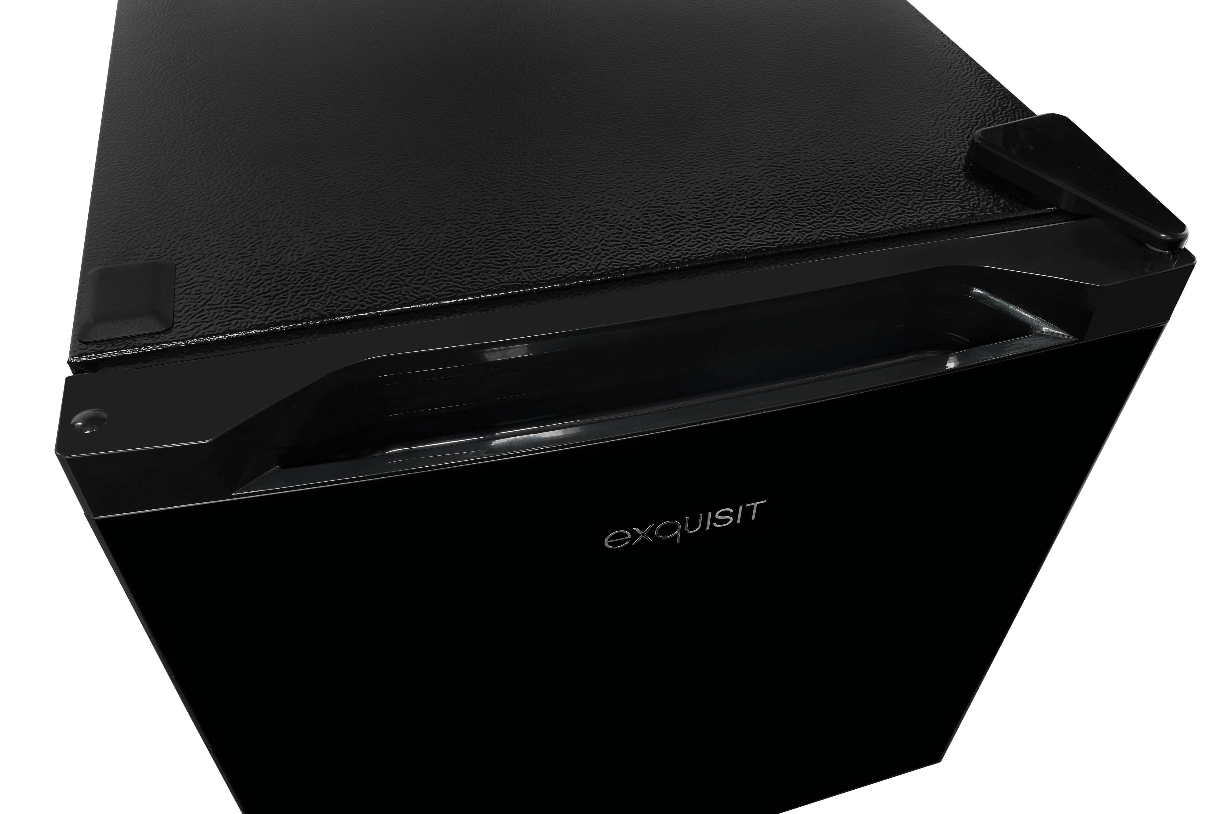 Exquisit GB40-050C – Schwarzer Tisch-Gefrierschrank, 31L, Energieeffizienz C, 39 dB