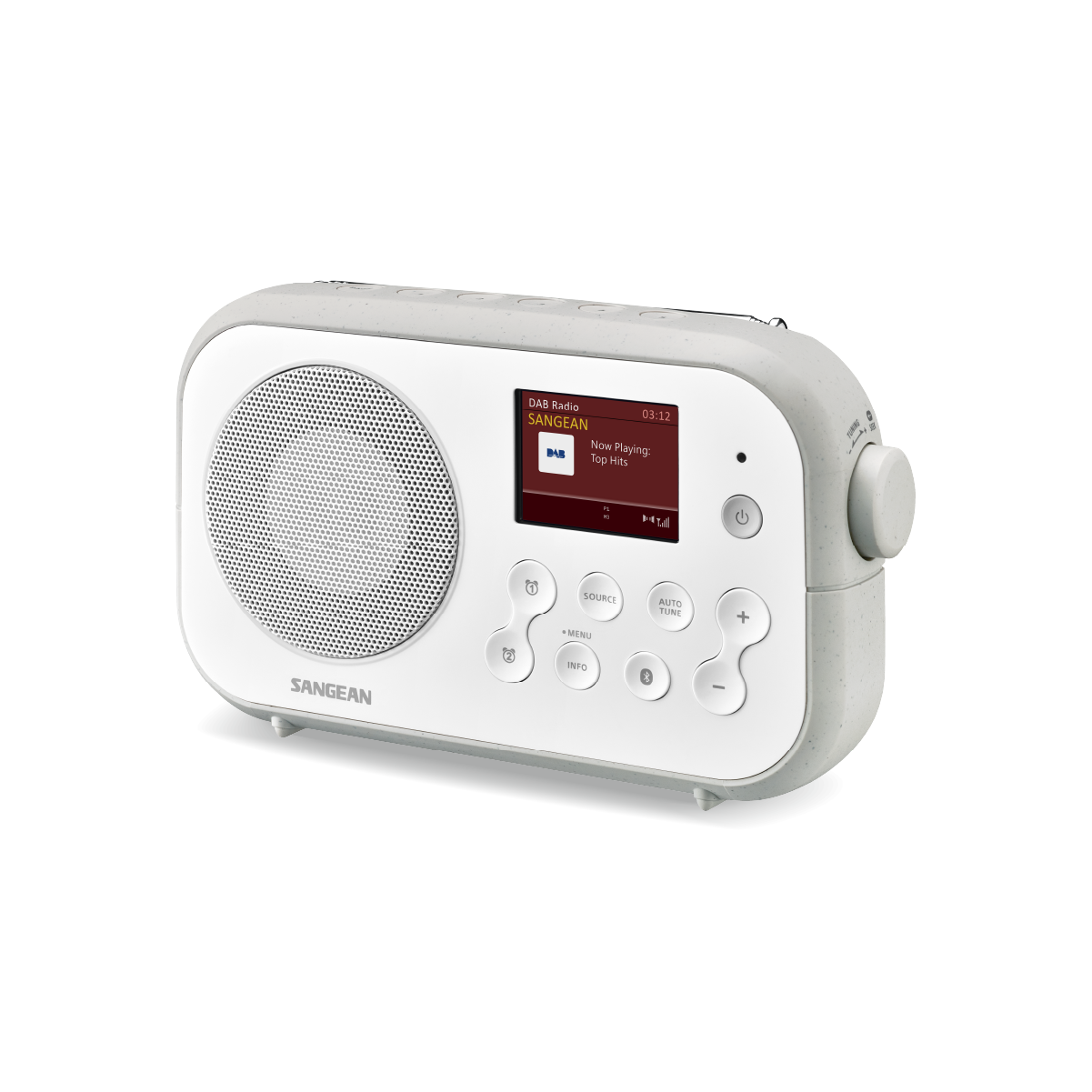 Sangean DPR-42 Traveller white grey Digitalradio