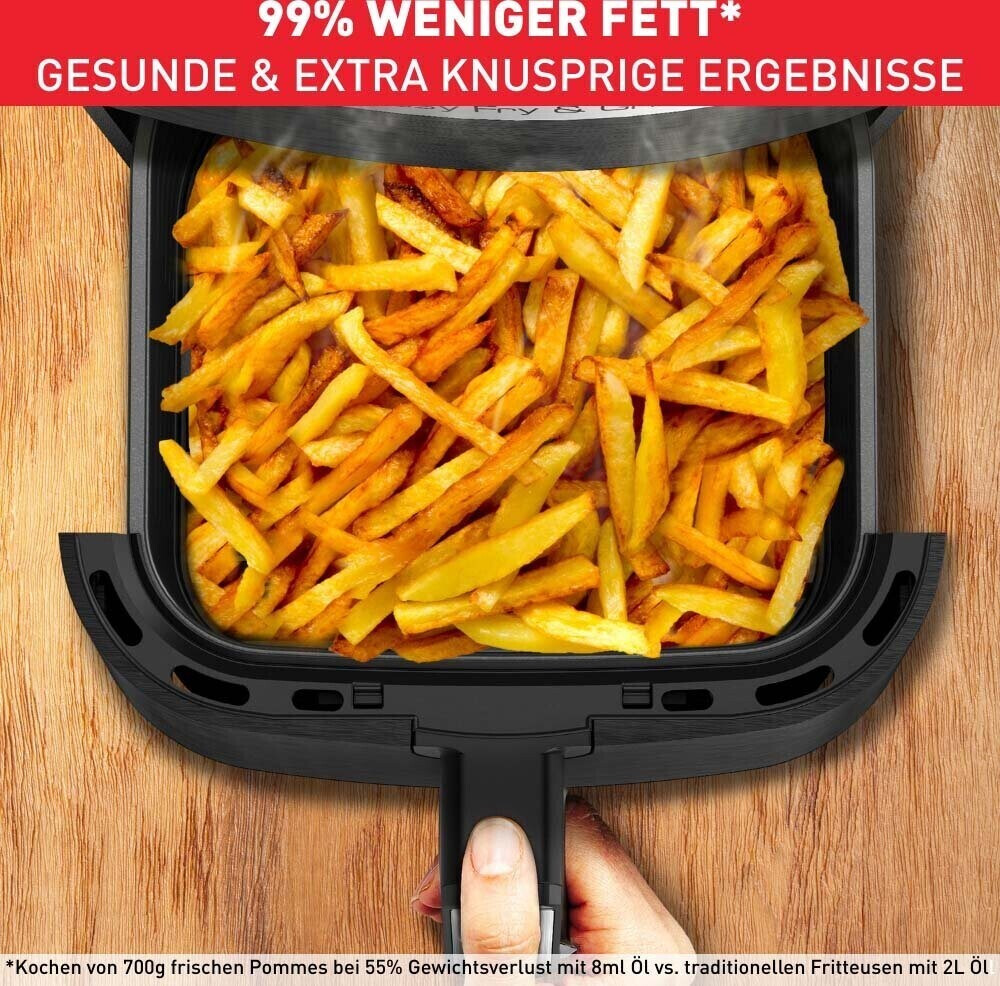 Tefal EY5018 Easy Fry & Classic Grill  Heißluftfritteuse, 2-in-1 Technologie (Air Fryer und Grill) XL