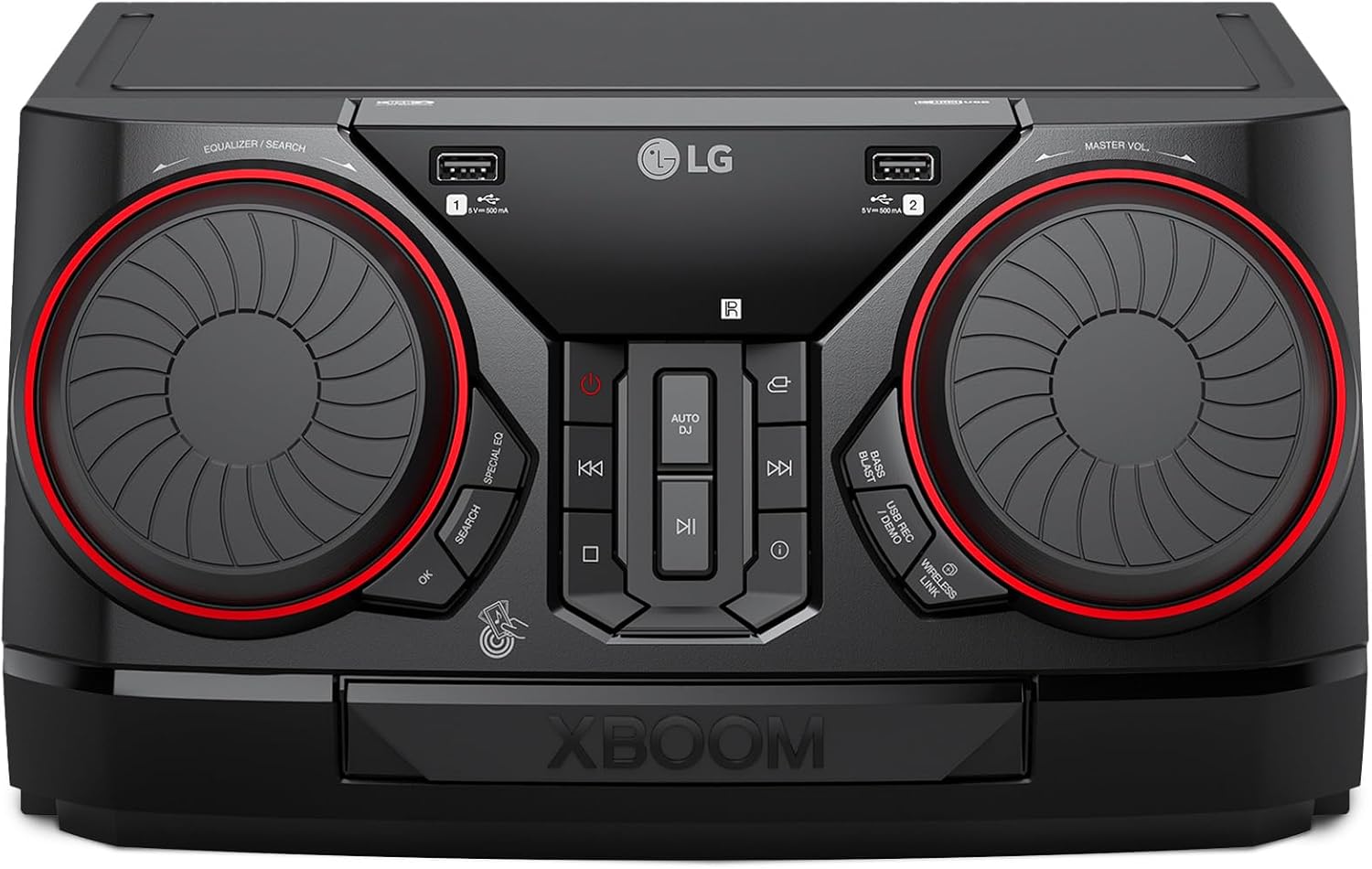LG CK43N Soundsystem, 300 W, Bluetooth, USB, AUX-Eingang