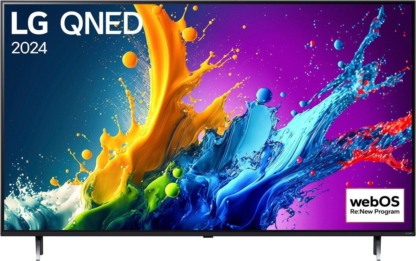 LG Ausstellungsstück 50QNED80T6A 126 cm (50 Zoll), schwarz, UltraHD/ 4K, QNED TV