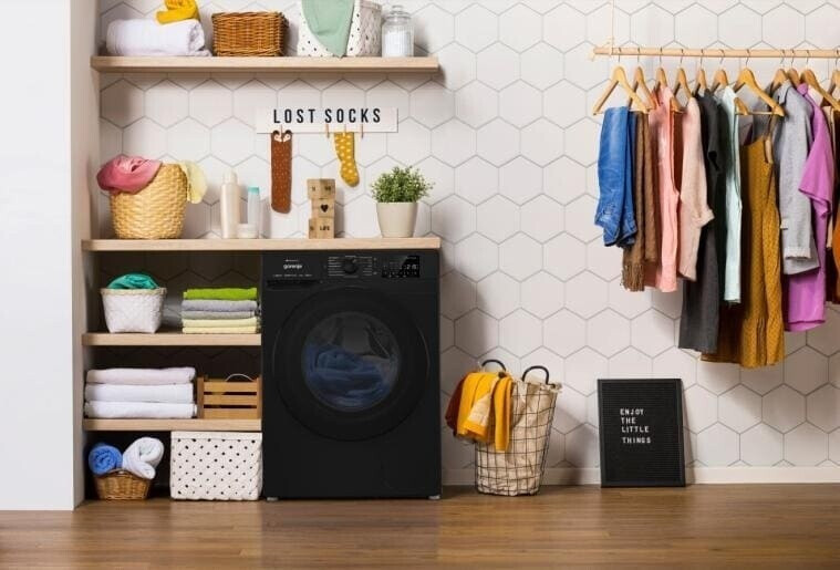Gorenje WPNEI94A1DTSB Waschmaschine mit Dampffunktion/ConnectLife / 9Kg / 1400 U