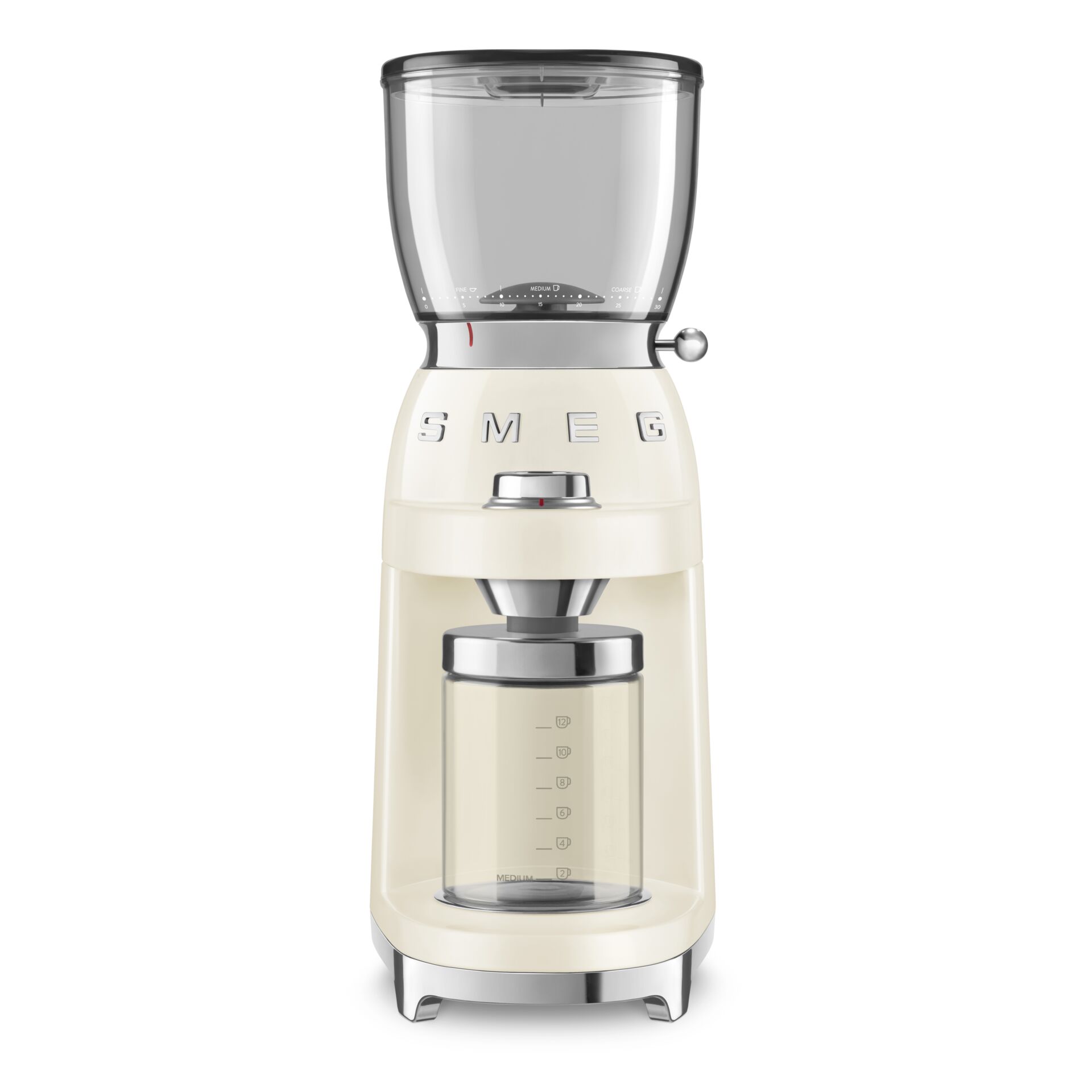 Smeg CGF11CREU Kaffeemühle creme