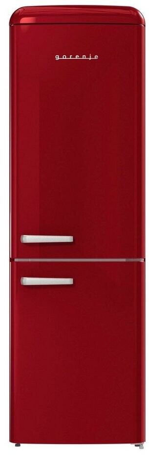 Gorenje ONRK619DR Kühl-Gefrier-Kombination Burgundy Rechts