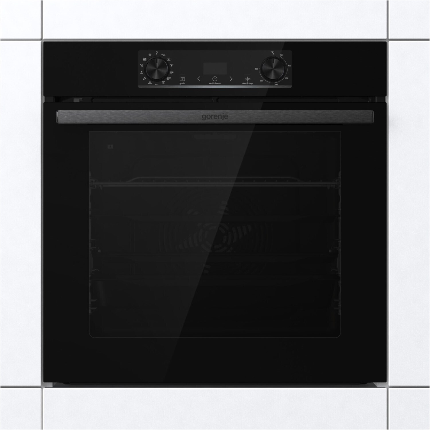 Gorenje BPS6737E14BG Einbau-Backofen / 77L / Pyrolyse/Heißluft/ExtraSteam