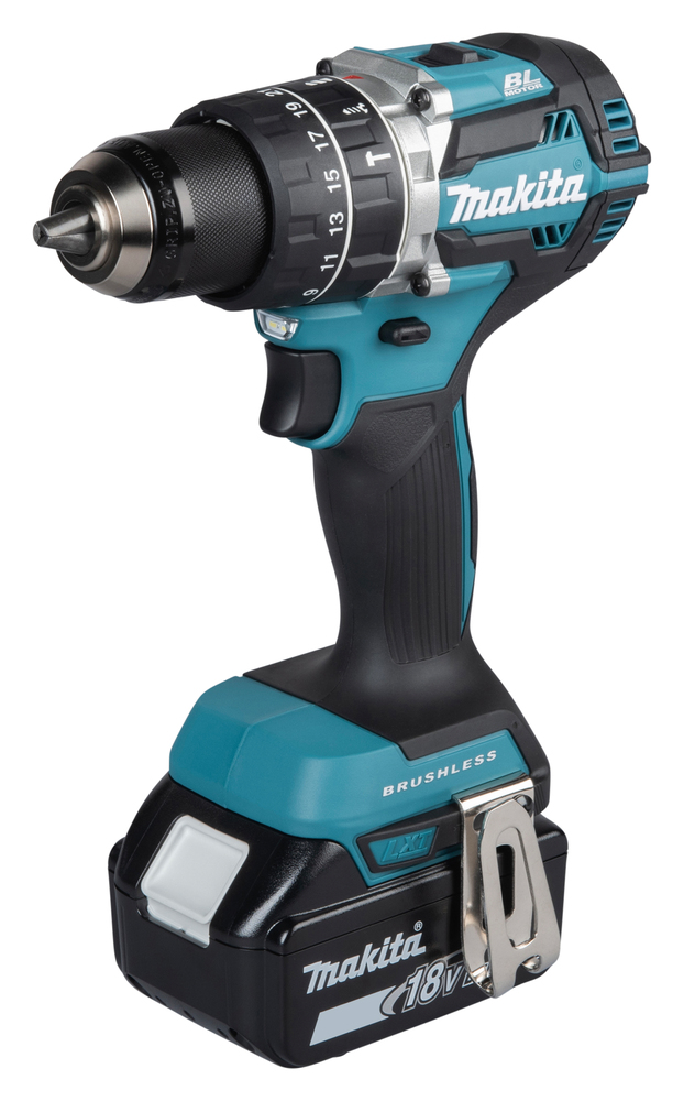 Makita DHP484Z Akku-Schlagbohrschrauber 18 V LXT – Brushless, 65 Nm, 2-Gang, 13 mm ohne Akku