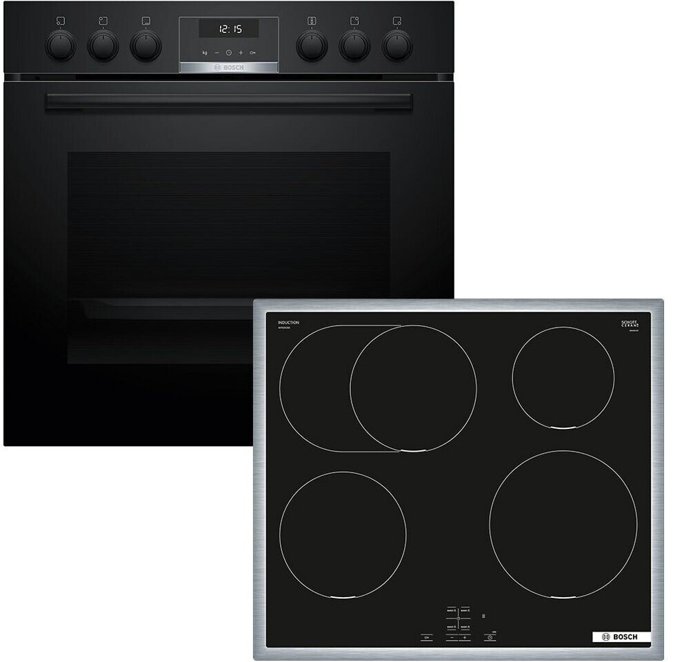Bosch HND615LS67 (HEB517BB4 + NIF645CB5E) Einbauherd-Set, Serie 6
