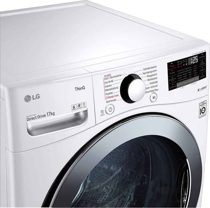 LG F11WM17TS2 Frontlader-Waschmaschine 17 kg, Klasse E, 1.100 U./Min., 