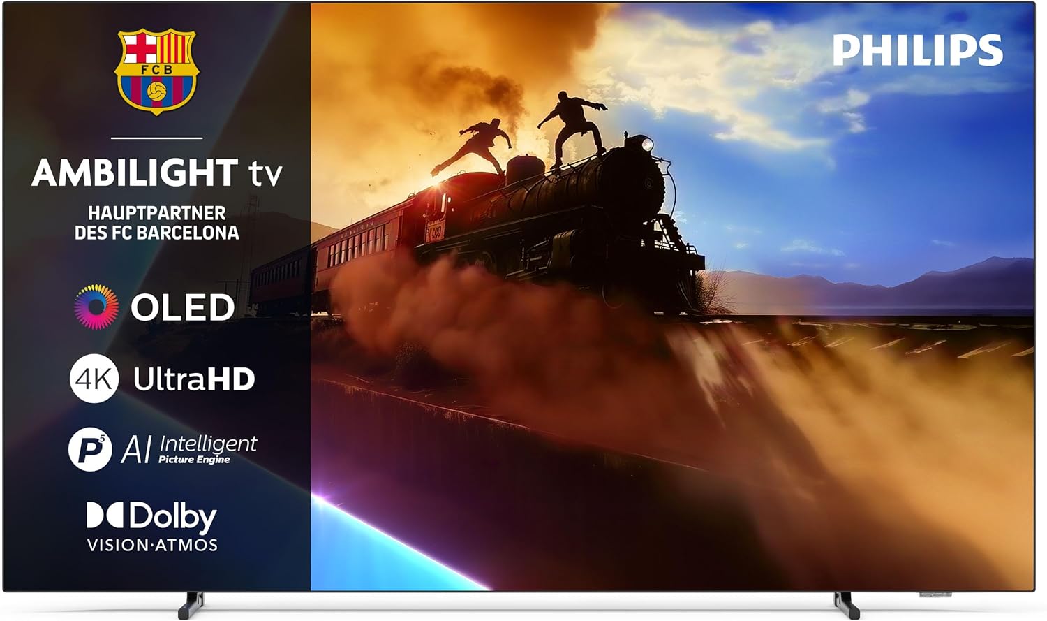 Philips 77OLED760 Ambilight 4K OLED Smart TV - 77 Zoll Display mit P5 AI Perfect Picture